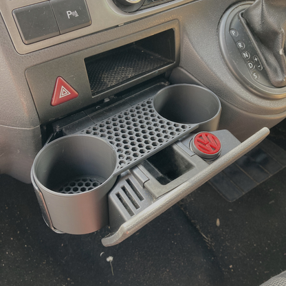 Volkswagen T5  Cupholder repair installed in van